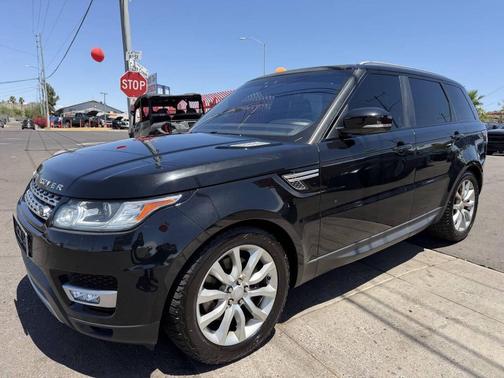 Black 2017 Land Rover Range Rover Sport 3.0L Supercharged HSE