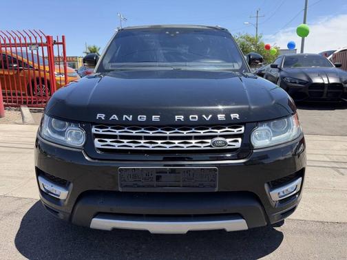 Black 2017 Land Rover Range Rover Sport 3.0L Supercharged HSE
