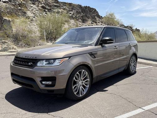 Brown 2016 Land Rover Range Rover Sport 5.0L Supercharged Dynamic
