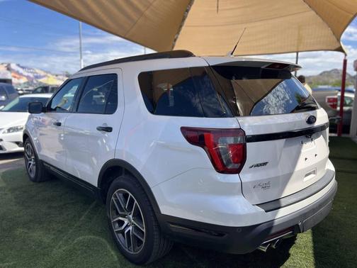 White 2019 Ford Explorer Sport AWD 4dr SUV