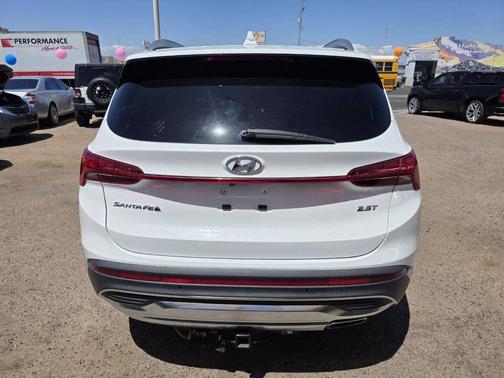 White 2021 Hyundai SANTA FE Limited