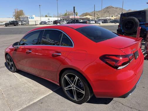 Red 2019 Mercedes-Benz A-Class A 220 4dr Sedan