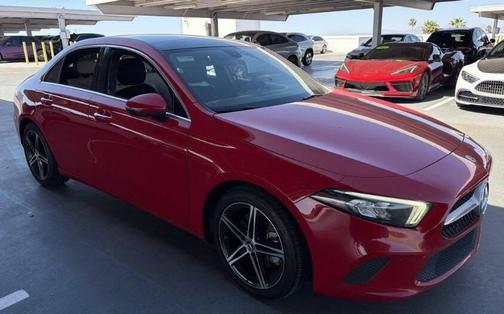 Red 2019 Mercedes-Benz A-Class A 220 4dr Sedan