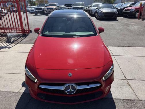 Red 2019 Mercedes-Benz A-Class A 220 4dr Sedan