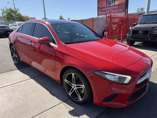 Red 2019 Mercedes-Benz A-Class A 220 4dr Sedan