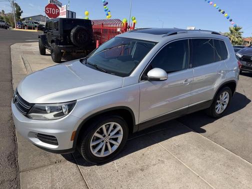 Silver 2017 Volkswagen Tiguan 2.0T Wolfsburg Edition