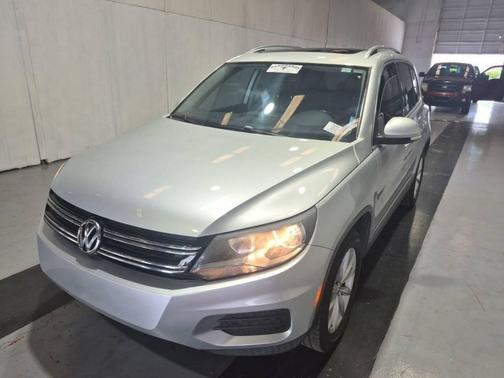 Silver 2017 Volkswagen Tiguan 2.0T Wolfsburg Edition