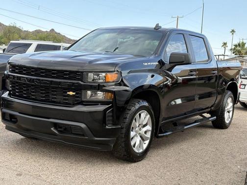 Black 2021 Chevrolet Silverado 1500 Custom