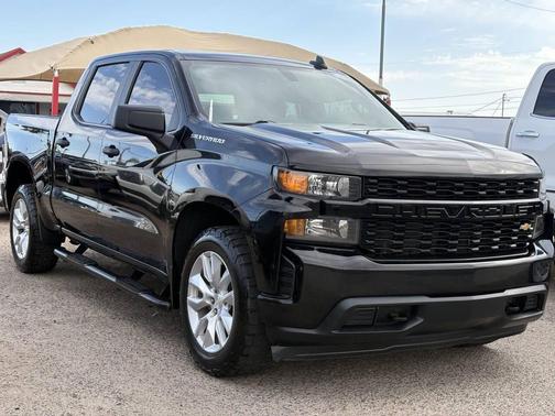 Black 2021 Chevrolet Silverado 1500 Custom