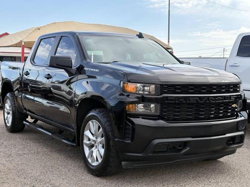 Black 2021 Chevrolet Silverado 1500 Custom