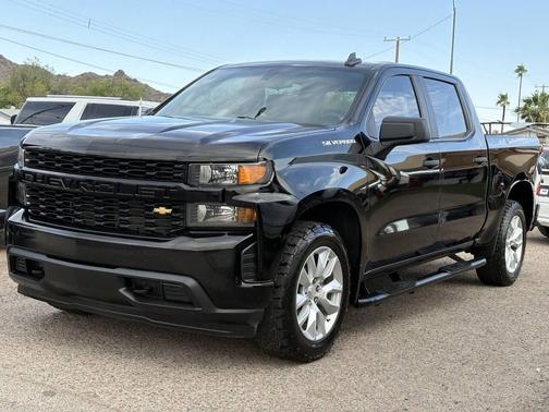 Black 2021 Chevrolet Silverado 1500 Custom