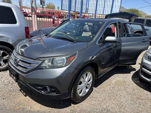 Gray 2014 Honda CR-V EX