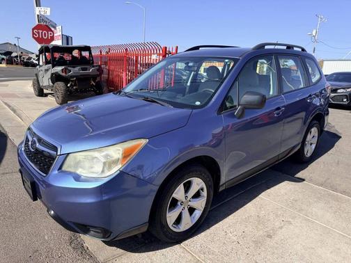 Blue 2015 Subaru Forester 2.5i
