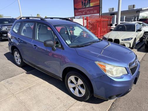 Blue 2015 Subaru Forester 2.5i