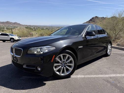 Black 2016 BMW 535d 535d 4dr Sedan
