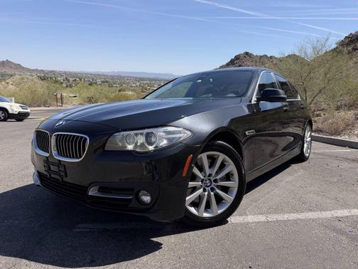 Black 2016 BMW 535d 535d 4dr Sedan