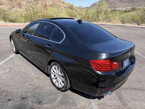 Black 2016 BMW 535d 535d 4dr Sedan