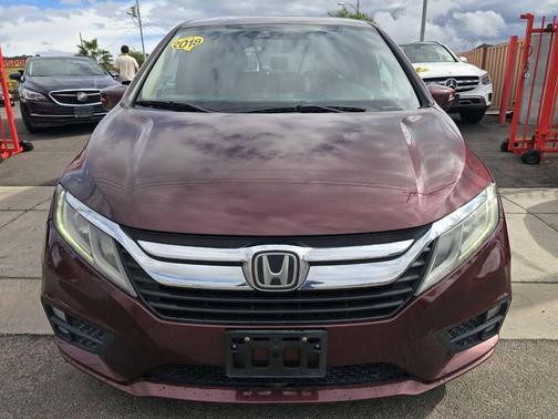 Burgundy 2018 Honda Odyssey EX