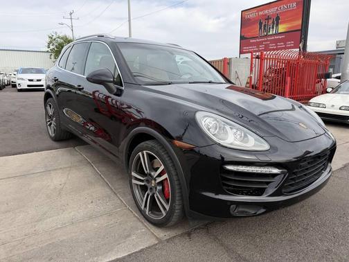 Black 2012 Porsche Cayenne Turbo