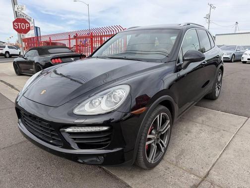 Black 2012 Porsche Cayenne Turbo