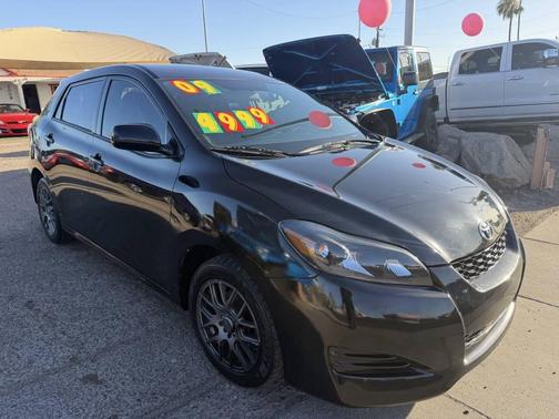 Black 2009 Toyota Matrix S