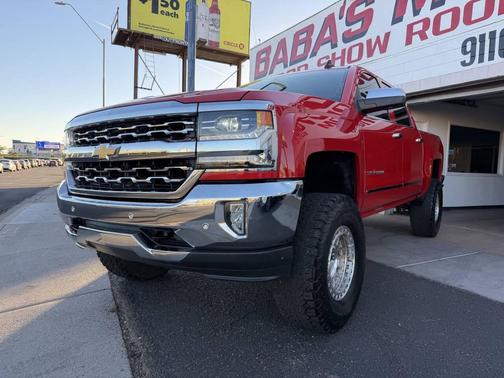 Red 2017 Chevrolet Silverado 1500 LTZ