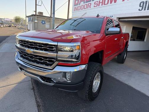 Red 2017 Chevrolet Silverado 1500 LTZ