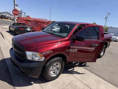 Red 2017 RAM 1500 Tradesman