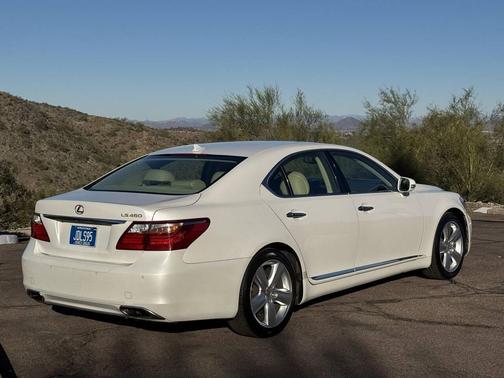 White 2011 Lexus LS 460 Base