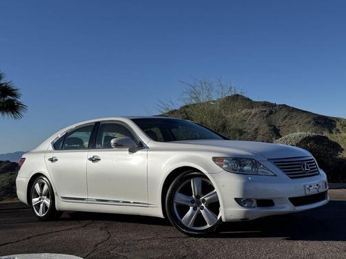 White 2011 Lexus LS 460 Base