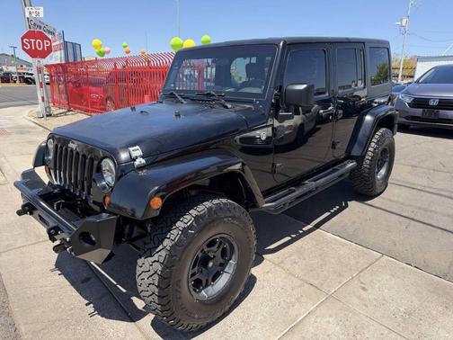 Black 2007 Jeep Wrangler Unlimited Sahara