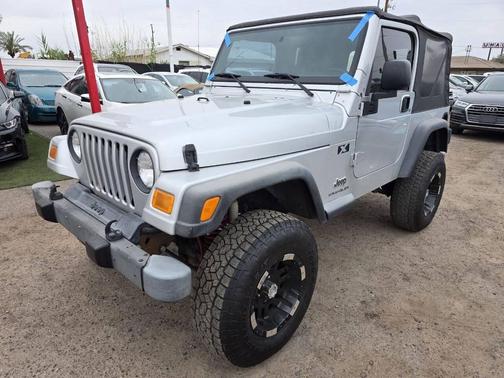 Gray 2003 Jeep Wrangler X