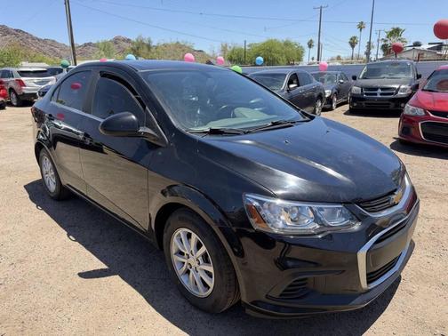 Black 2017 Chevrolet Sonic LT