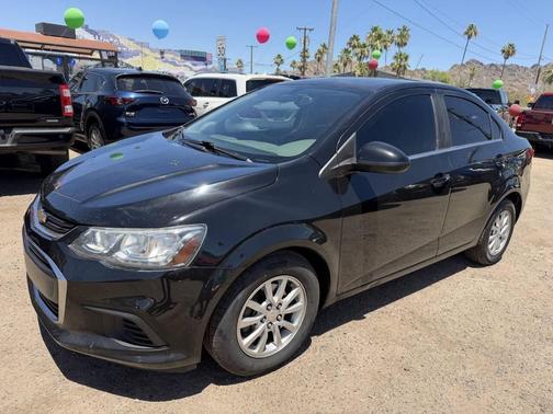 Black 2017 Chevrolet Sonic LT