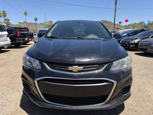 Black 2017 Chevrolet Sonic LT