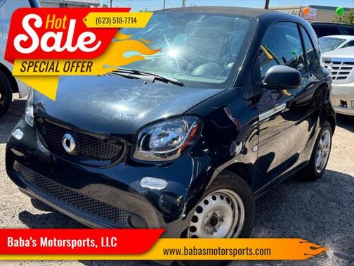Black 2019 smart EQ ForTwo pure 2dr Hatchback