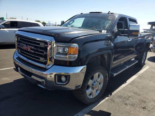 Black 2015 GMC Sierra 2500 SLT
