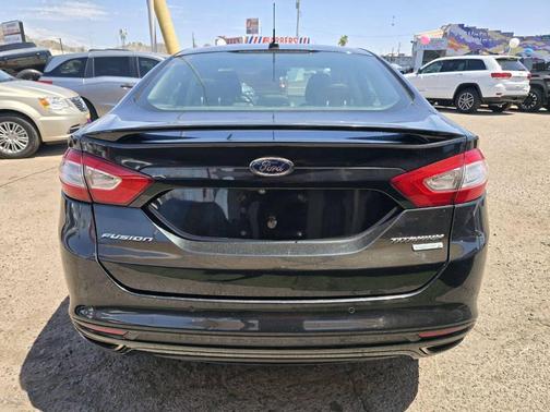 Black 2014 Ford Fusion Titanium