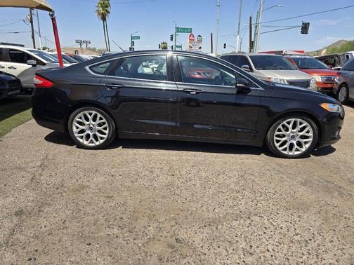 Black 2014 Ford Fusion Titanium