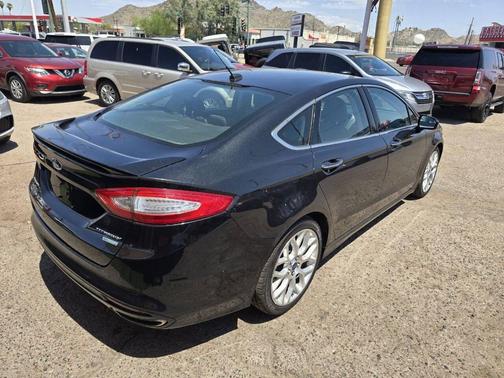 Black 2014 Ford Fusion Titanium