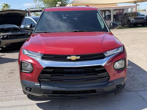 Red 2021 Chevrolet Trailblazer LS