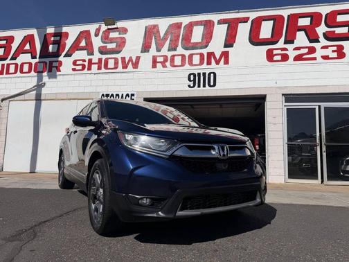 Blue 2019 Honda CR-V EX 4dr SUV