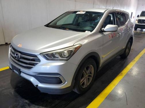 Silver 2018 Hyundai Santa Fe Sport 2.4L