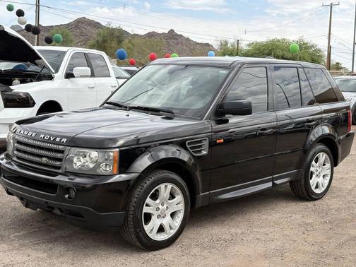 Black 2006 Land Rover Range Rover Sport HSE