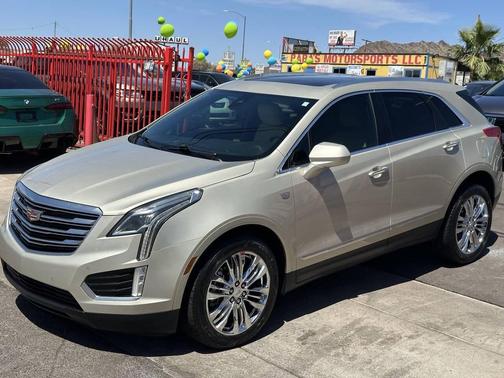 Silver 2017 Cadillac XT5 Premium Luxury