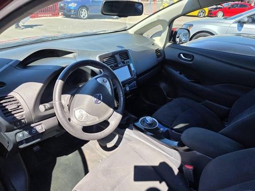 Red 2015 Nissan Leaf SV 4dr Hatchback