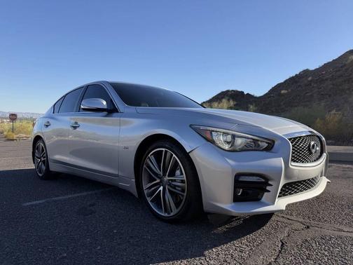 Silver 2017 INFINITI Q50 3.0t Sport
