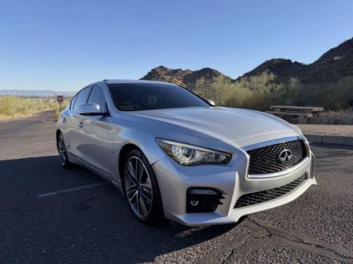 Silver 2017 INFINITI Q50 3.0t Sport