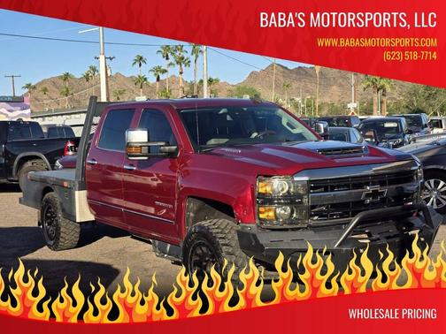 Red 2018 Chevrolet Silverado 2500 LTZ
