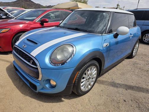 Blue 2015 MINI Hardtop Cooper S